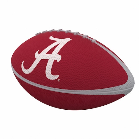 Logo Brands Alabama Pinwheel Junior-Size Rubber Football 102-93JR-2
